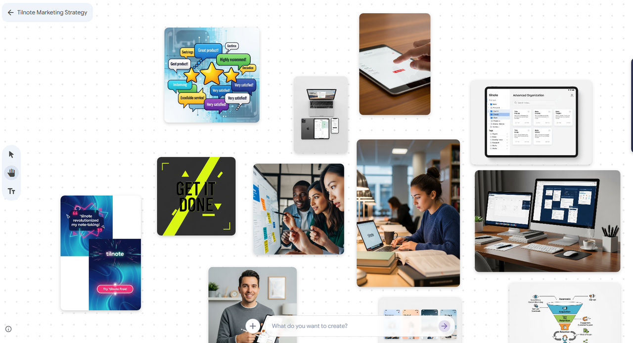 구글 AI 기반 무드/컨셉 보드 앱 Mixboard image 3