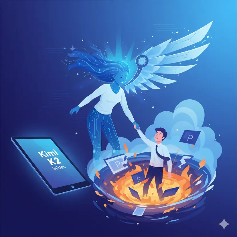 PPT 지옥에서 나를 구원한 무료 AI, Kimi K2슬라이드 활용법 2 image 1