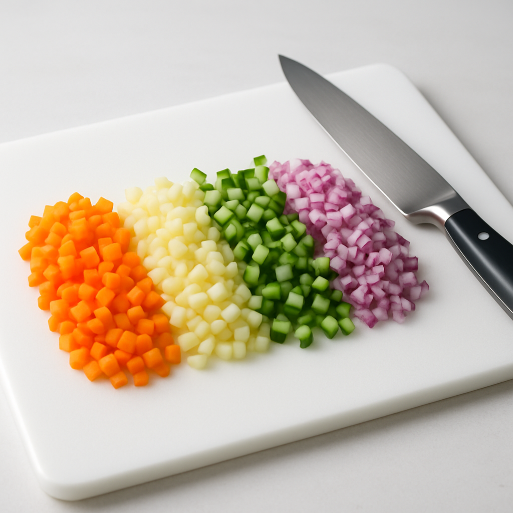 '브뢰누아즈' 썰기, 요리 입문자를 위한 쉽고 재밌는 해설 image 1