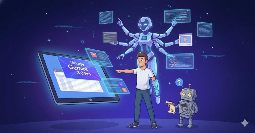 구글 제미나이 3.0 pro: 묻기만 하던 시대는 끝났다, 이제는 '시키는' 시대다 image 1