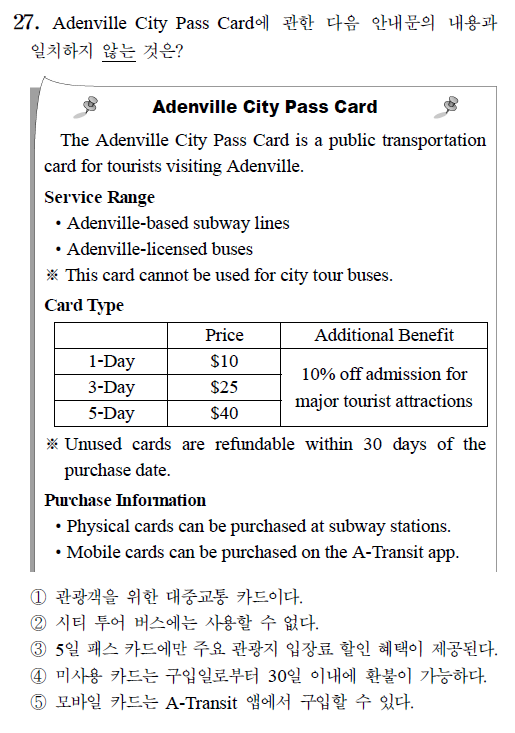 [달의이성] 2025학년도 대학수학능력시험 문제지 영어 분석 image 24