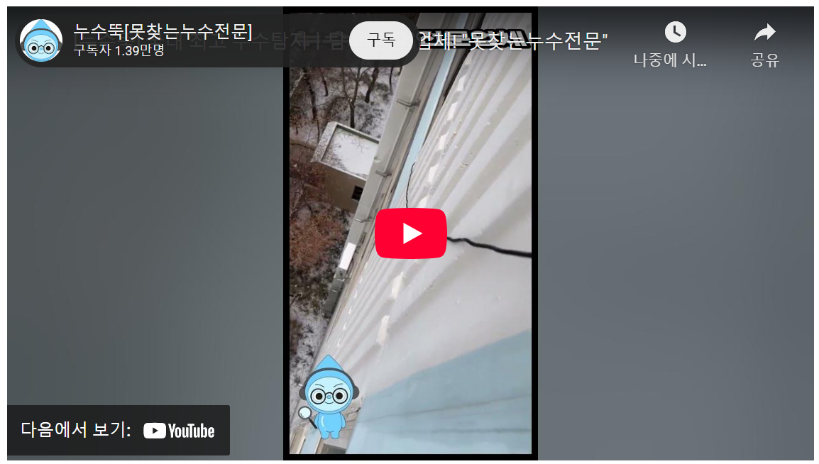 "국내 최고의 못찾는누수전문 업체 분석 및 누수 탐지 기술 노하우" image 1