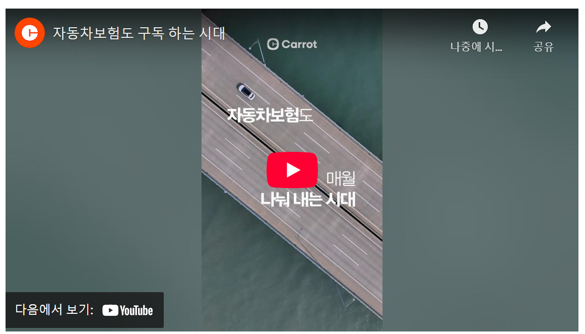 2030세대 필독! 월 2만원대 월 구독 자동차보험, 목돈 부담 끝? image 1