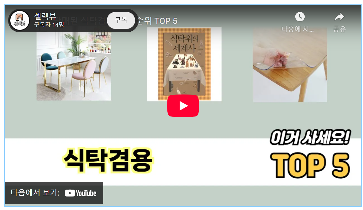 인기 식탁 겸용 가구 TOP 5 추천 - 가격, 성능, 사용자 평점 분석 image 1