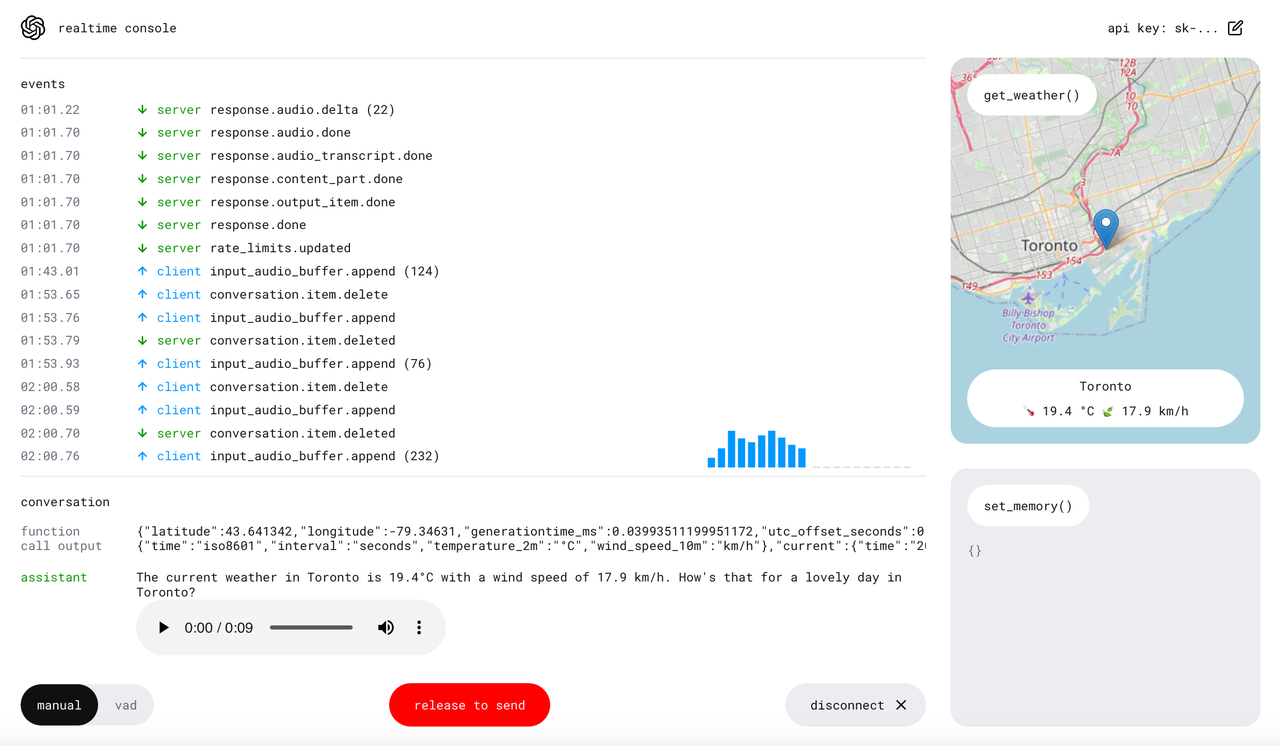 Realtime API - OpenAI, ChatGPT Advanced Voice Mode의 API 버전 image 1