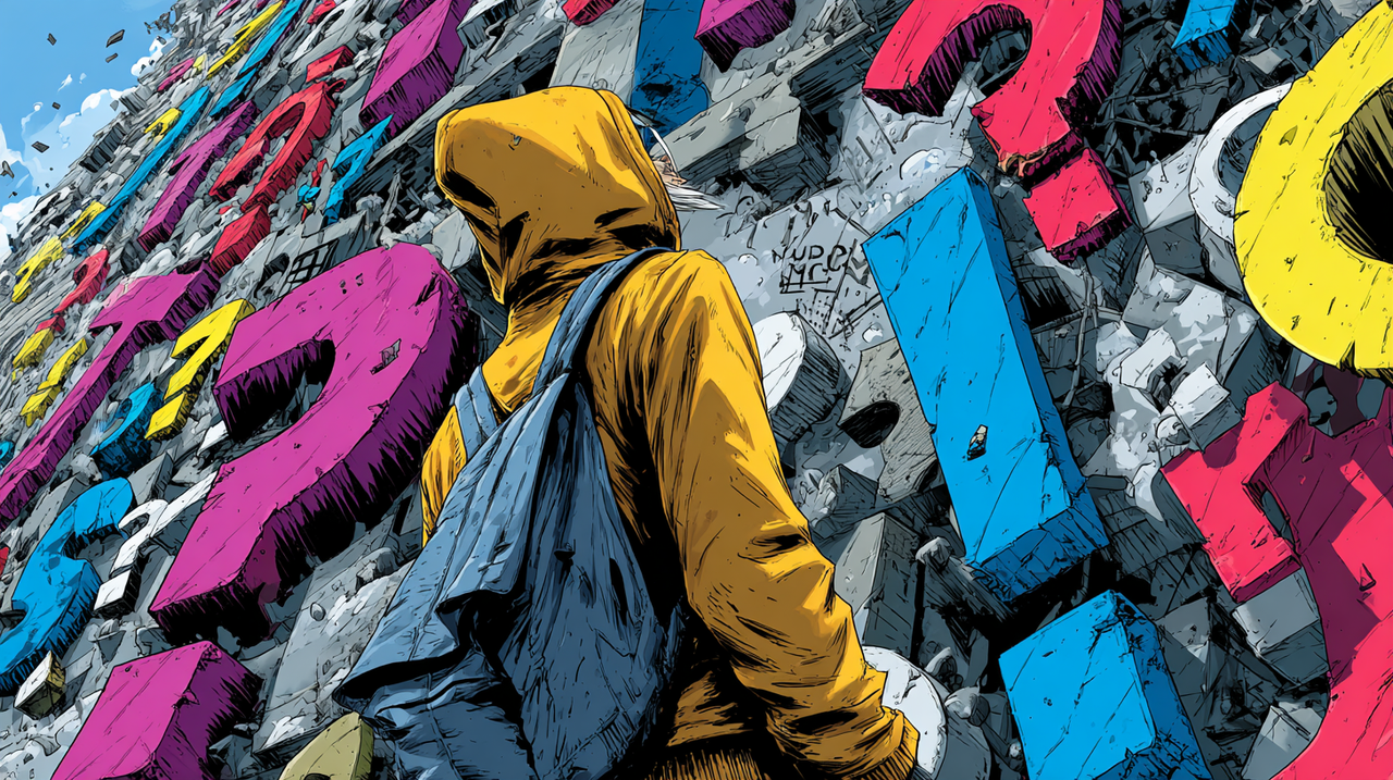 reasonofmoon_A_stylized_figure_in_a_hoodie_contemplating_a_ma_ef837495-6544-417c-9ffa-ae66bebaec33_0