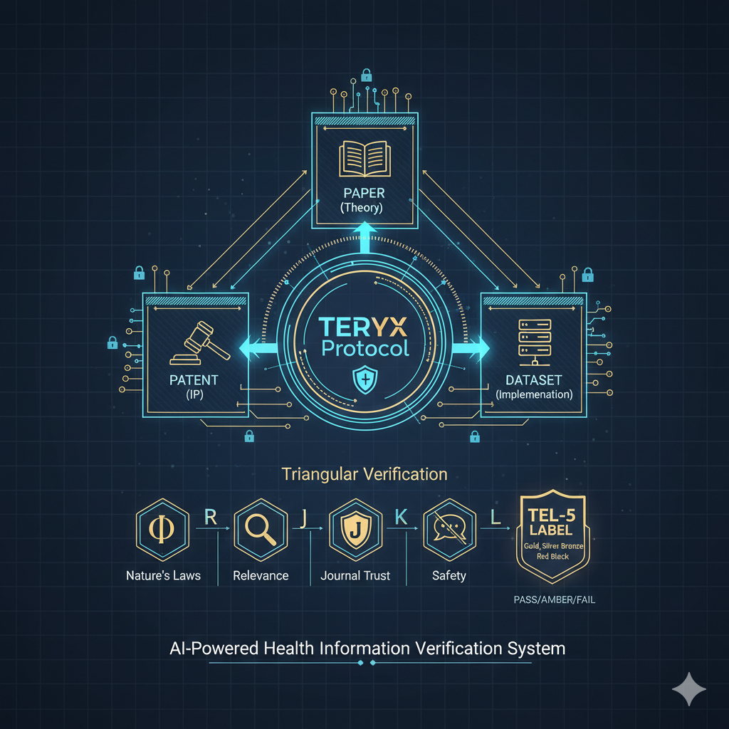 AI 시대, 유사의학과 허위 건강정보 검증 시스템: TERVYX protocol image 1