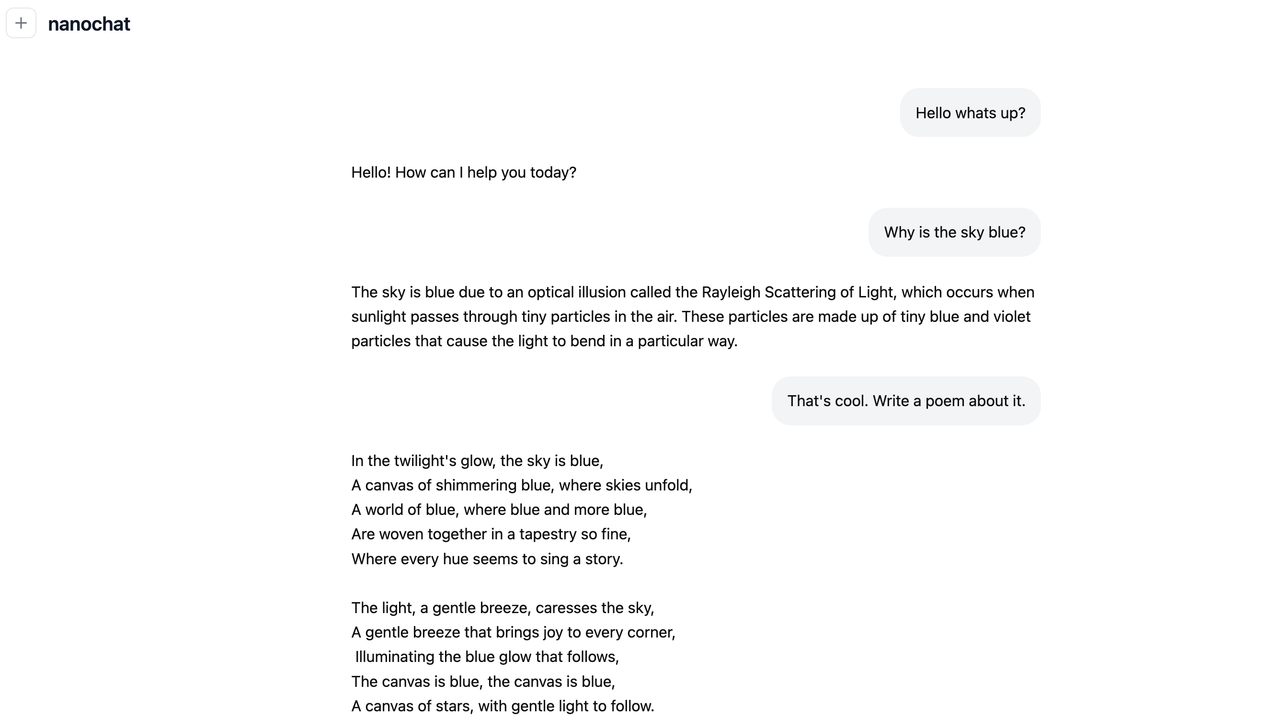 100달러로 만드는 ChatGPT: 안드레이 카파시의 nanochat image 1