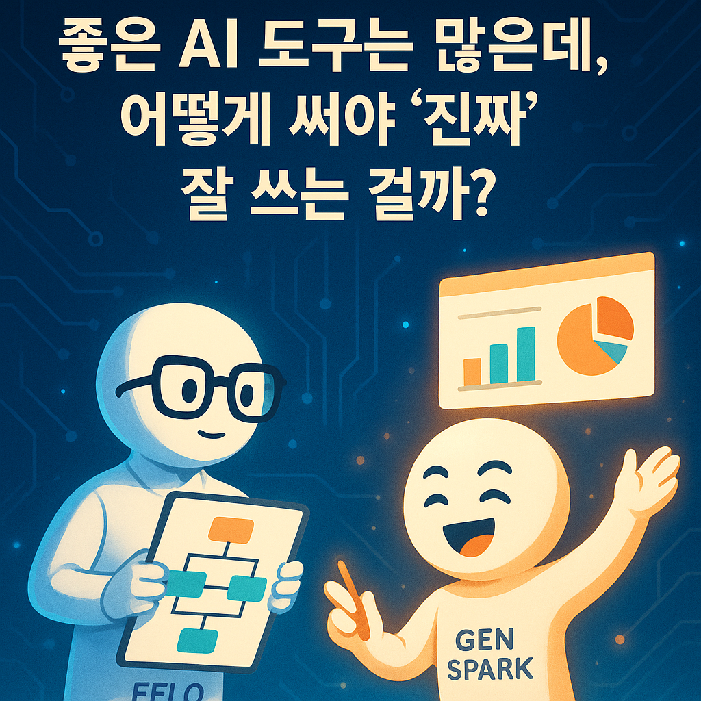 발표 자료 퀄리티 높이는 AI 프레젠테이션 제작법 : Genspark AI슬라이드와 Felo  활용법 image 1