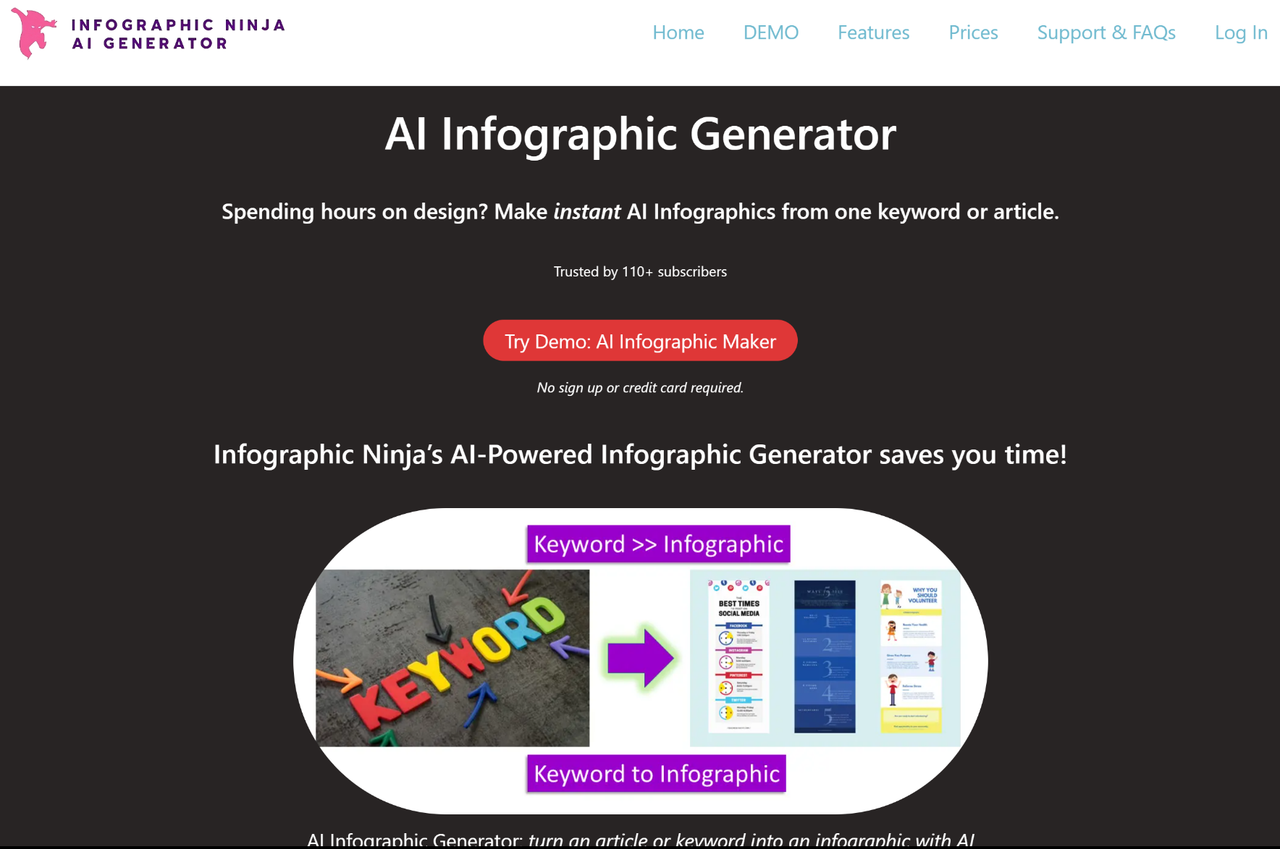 InfoGraphic AI Generator 추천 서비스 image 6