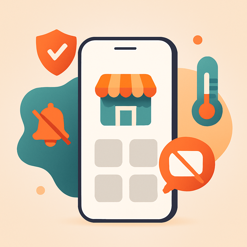 당근마켓 비매너 유저 일러스트