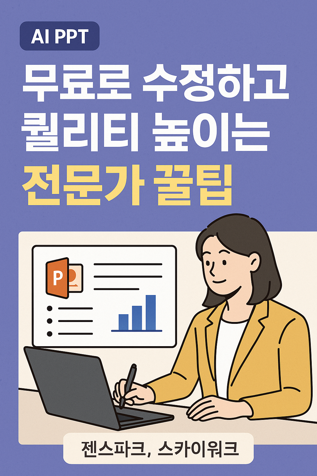 AI PPT 무료로 수정하고 퀄리티 높이는 꿀팁(젠스파크, 스카이워크AI) image 1