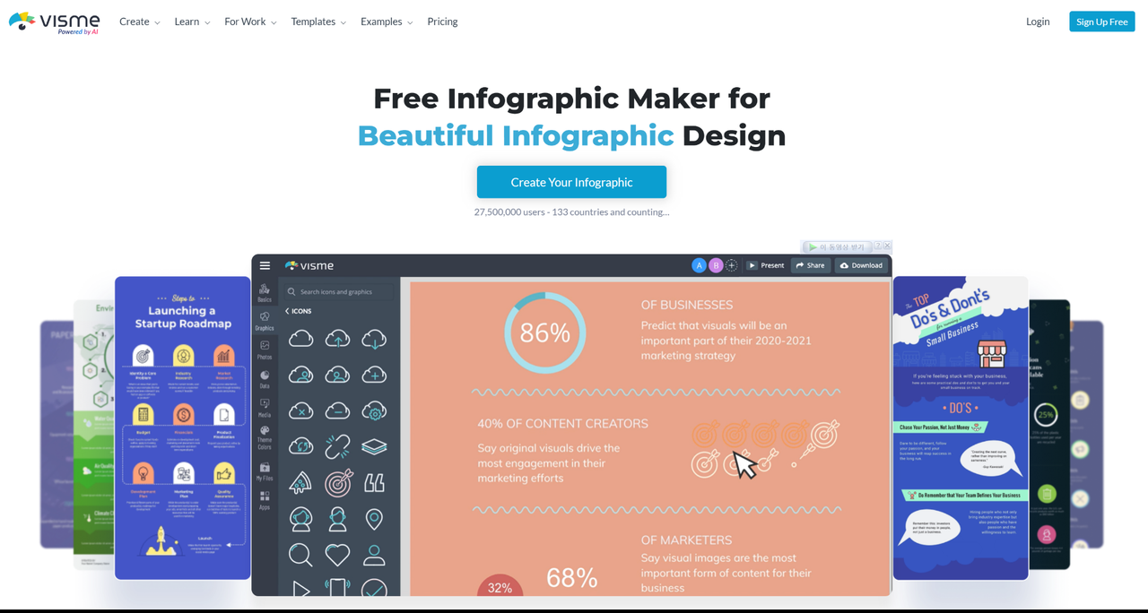 InfoGraphic AI Generator 추천 서비스 image 7