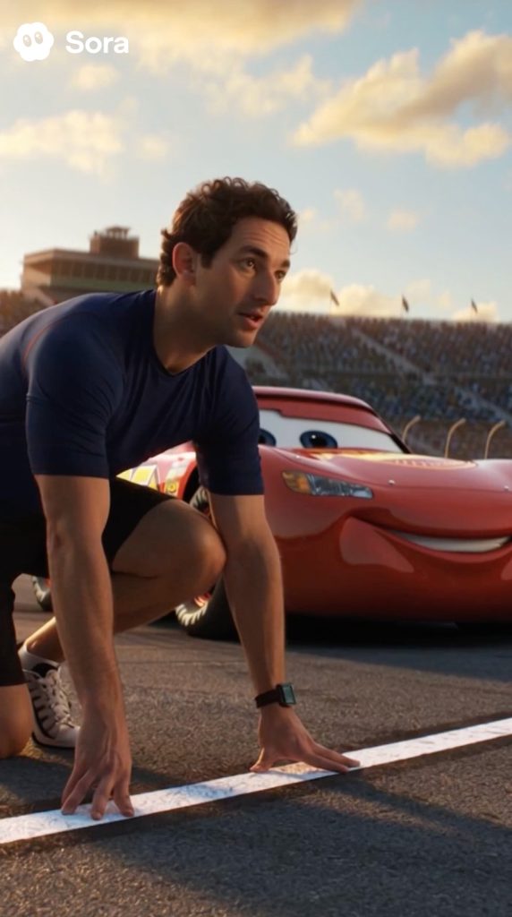 팬과 디즈니 캐릭터의 AI 창작, 소라가 만드는 새로운 경험