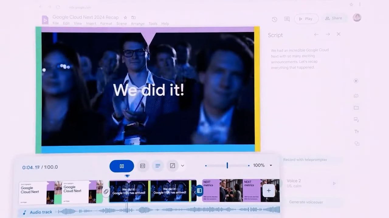 Google Announces STUNNING AI Agents _ Google Cloud Keynote AI Agents 18-57 screenshot