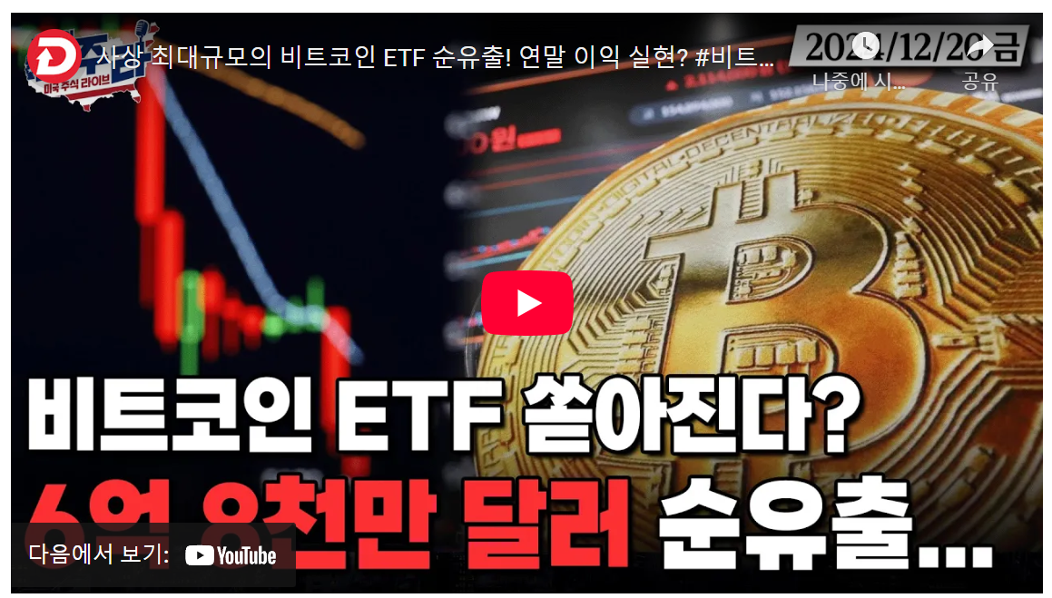 2030세대 긴급 경고! 8700억 증발한 비트코인 ETF, 지금이 마지막 기회? image 1