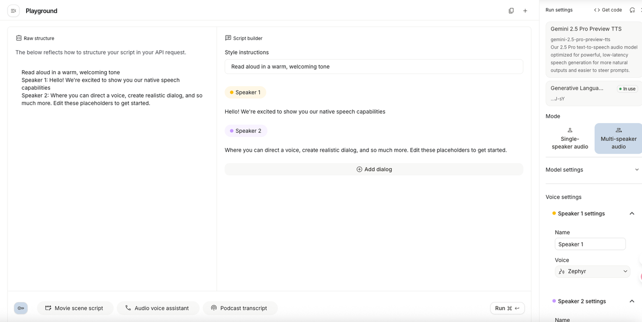 제미나이 2.5(Gemini 2.5)가 가져온 오디오 혁명: 단순히 읽는 AI에서, 연기하고 소통하는 AI로 image 4