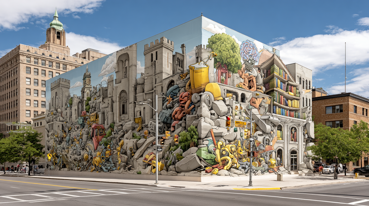 reasonofmoon_A_large_complex_mural_depicting_four_interconnec_bb3b53a1-f82a-4c65-9208-9228e08b3d81_1