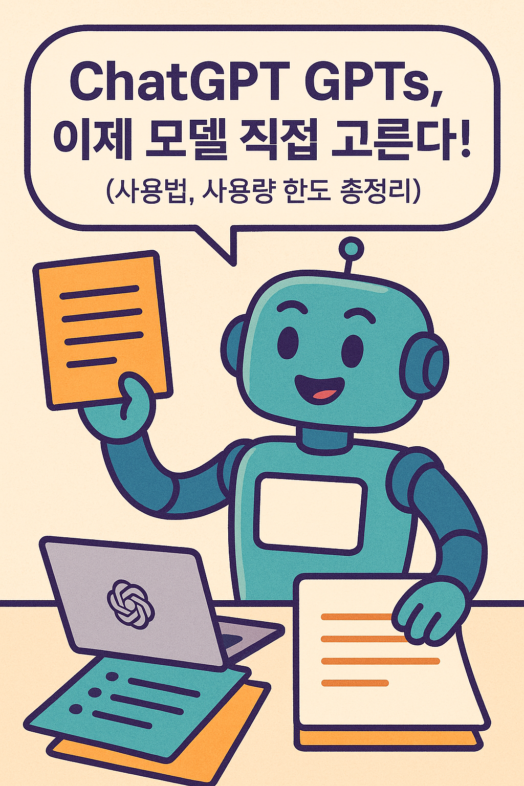 ChatGPT GPTs, 이제 모델 직접 고른다! (사용법, 사용량 한도 총정리) image 1