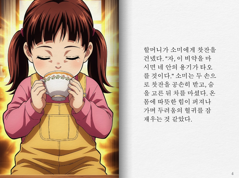 Google Gemini 제미나이 스토리북, 나만의 그림책을 만드는 가장 쉬운 방법(지브리 스타일, 귀멸의 칼날 스타일 됩니다) image 9